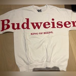 “Budweiser” sweatshirt